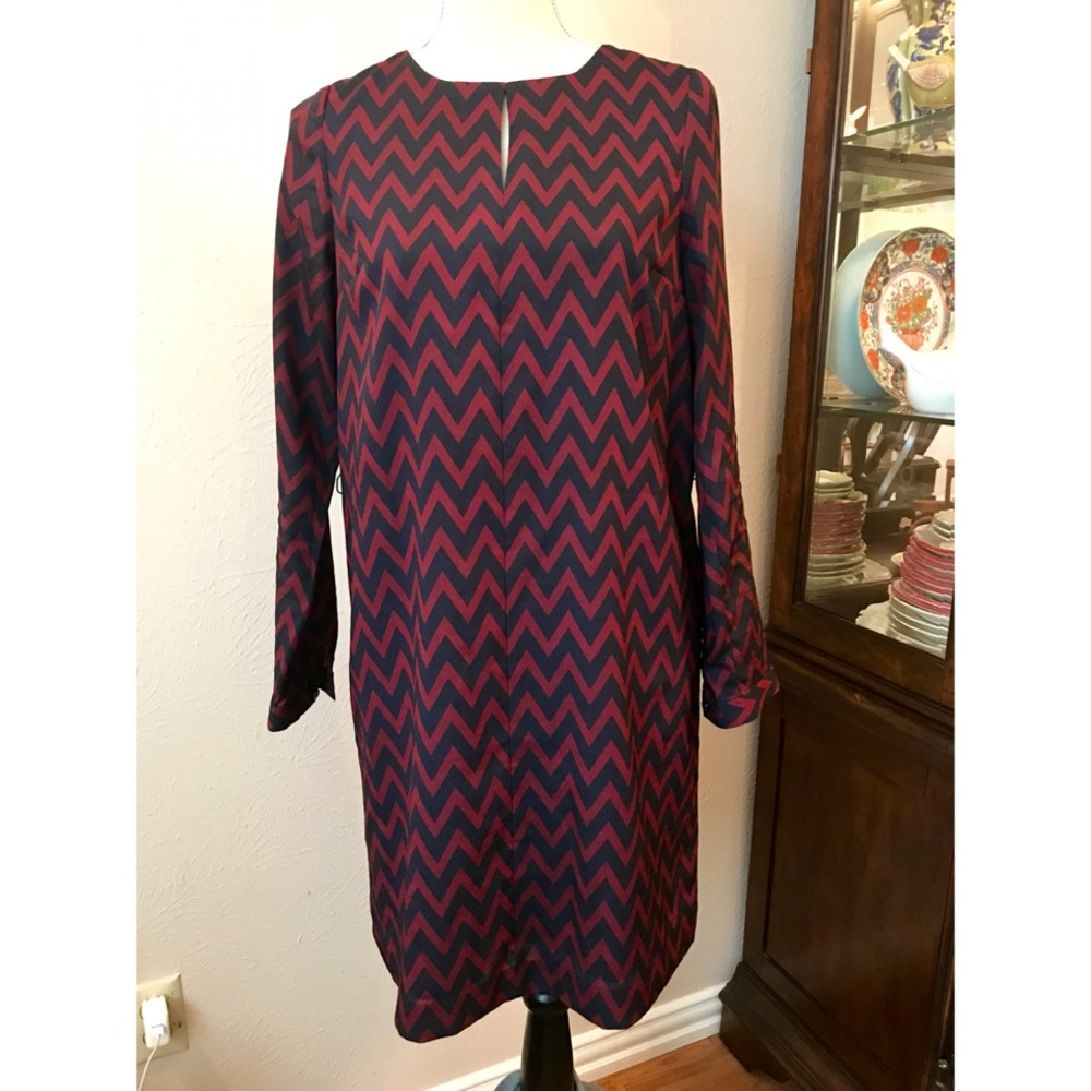 The Limited Sheath Chevron Dress